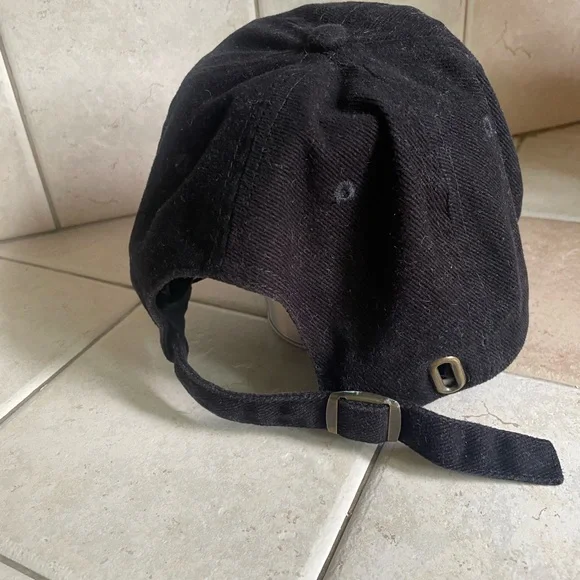 Official Guinness Beer   Baseball Cap Hat Black Adj  Strapback vintage 90s - Picture 4 of 4